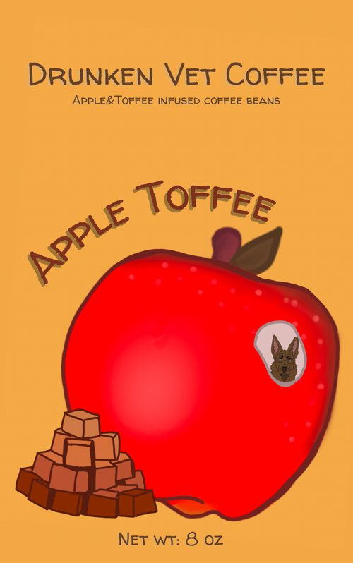 Apple Toffee Flavored Coffee
