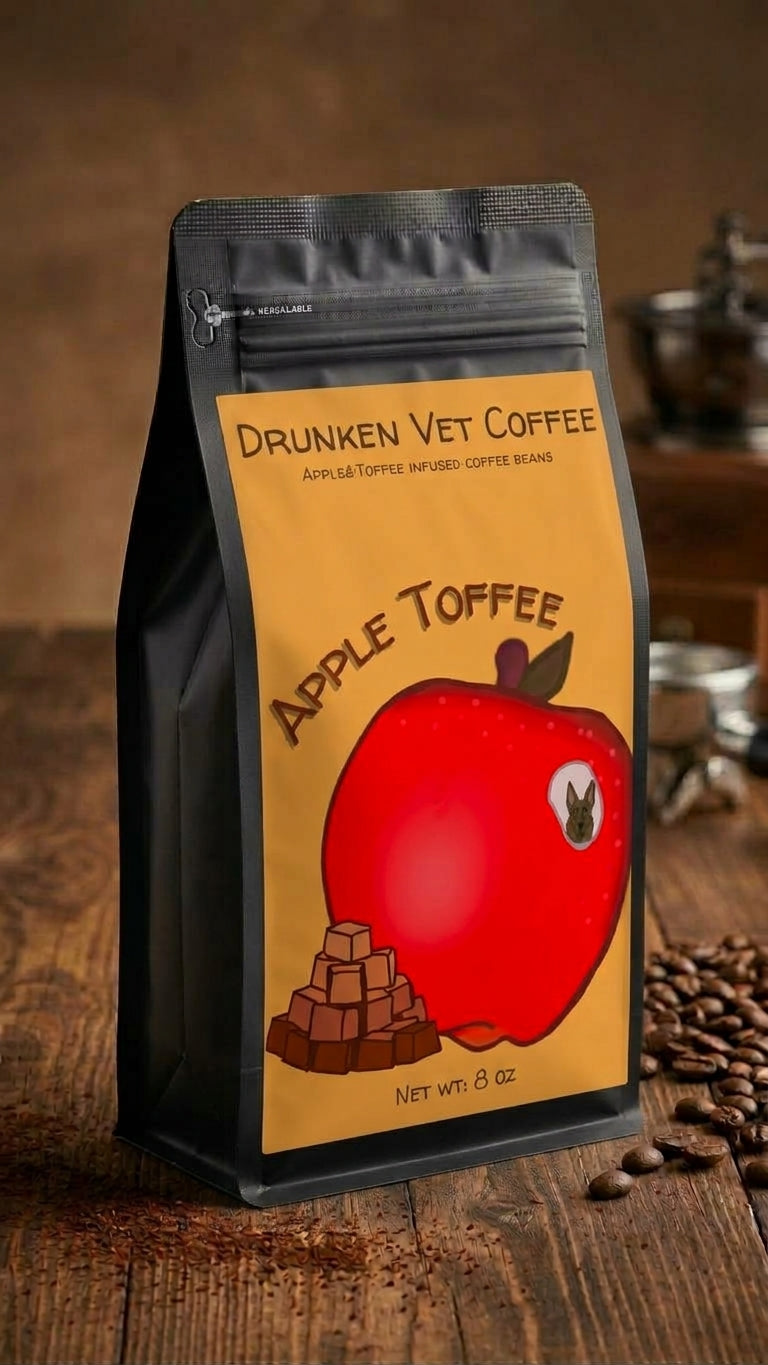 Apple Toffee Flavored Coffee