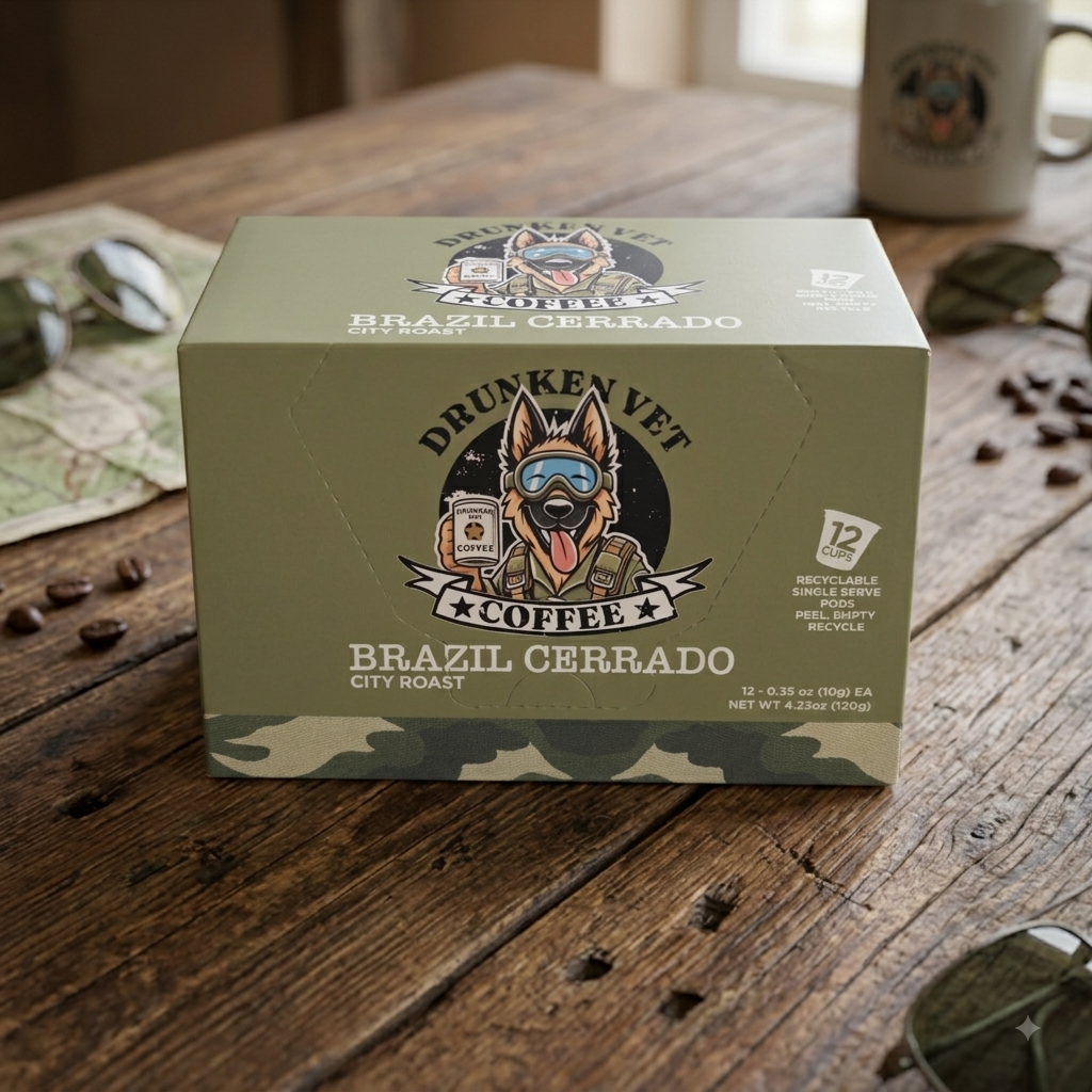Brazil Cerrado - Box of 12 Single Serve Pods