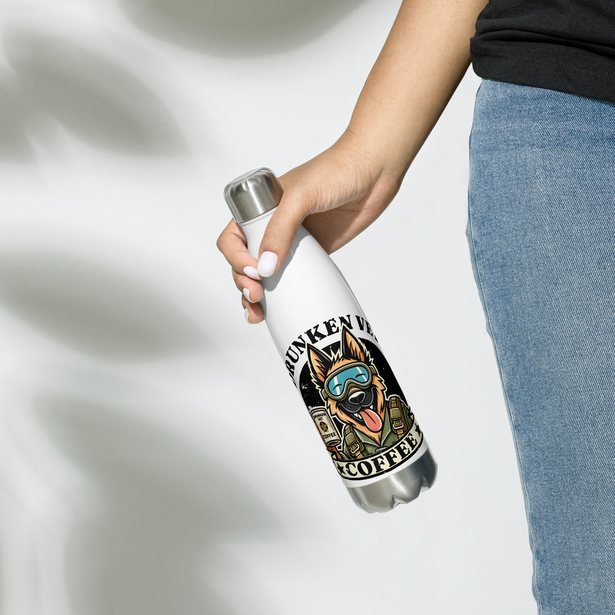 Stainless steel water bottle - LOGO