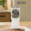 Travel mug with a handle - LOGO